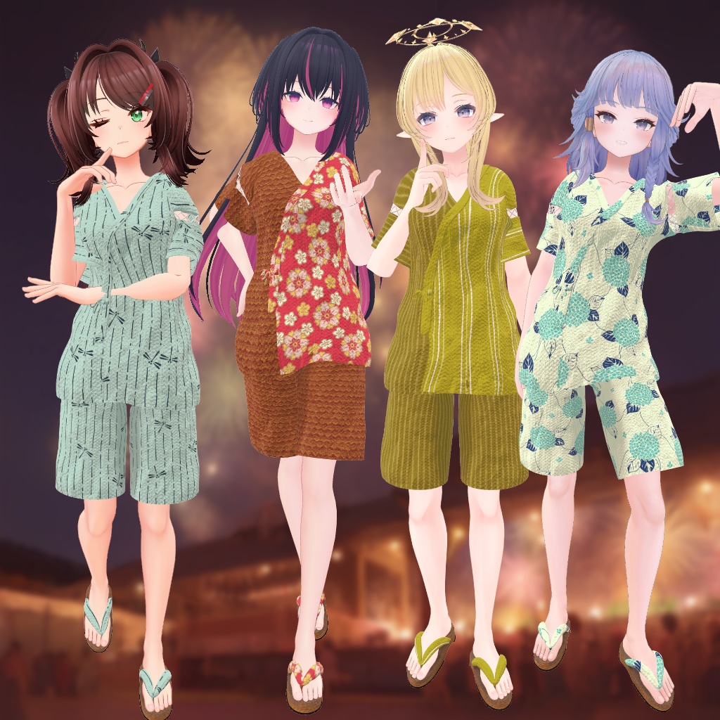 【130アバター対応】夏涼衣 -なつすずろい-