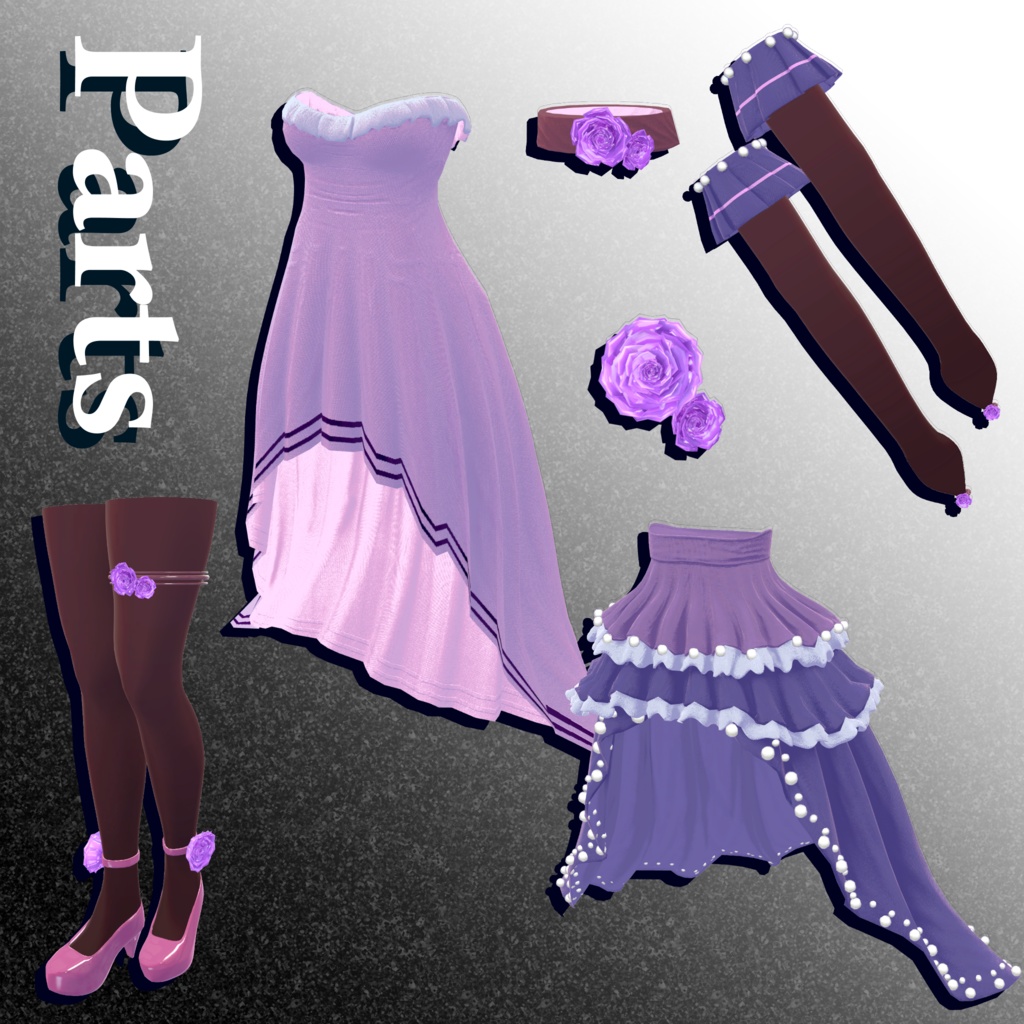 【46アバター対応】 Emily Dress