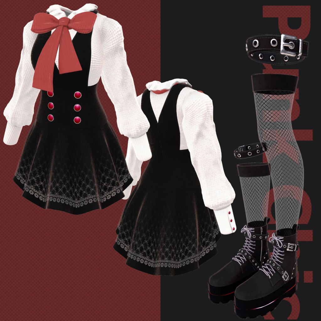 【44アバター対応】Punk Chic