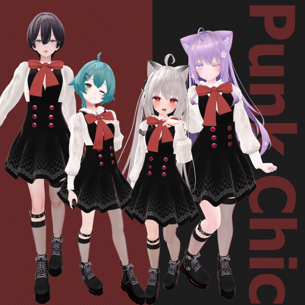 【44アバター対応】Punk Chic