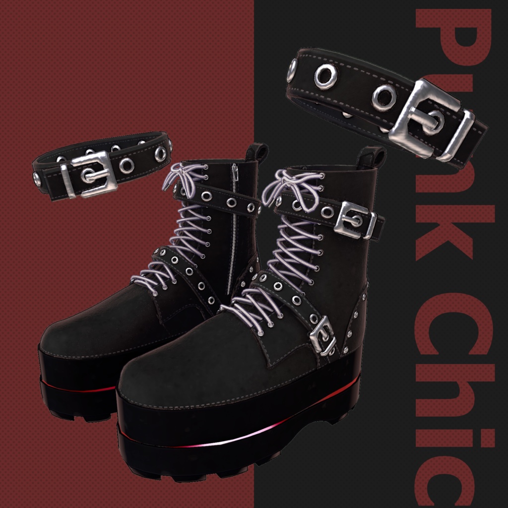 【44アバター対応】Punk Chic