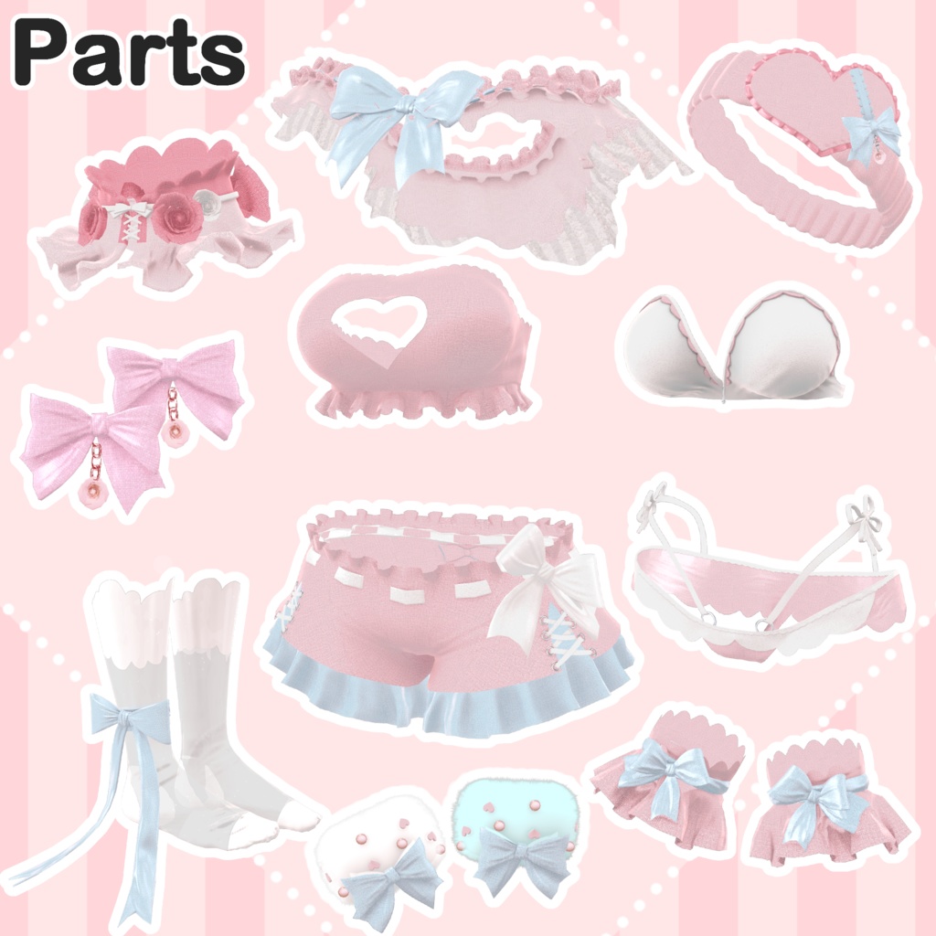 【34アバター対応】Bella Blossom