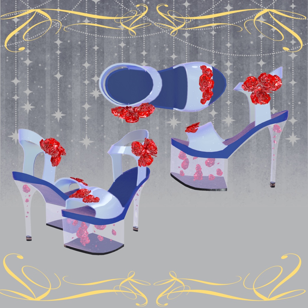 【94アバター対応】Mary Heel