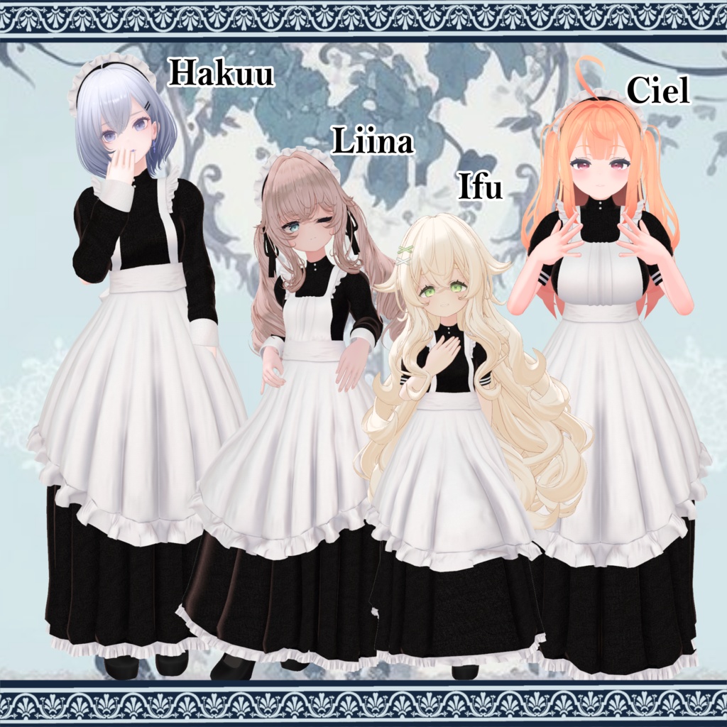 【219アバター対応】Classical Maid