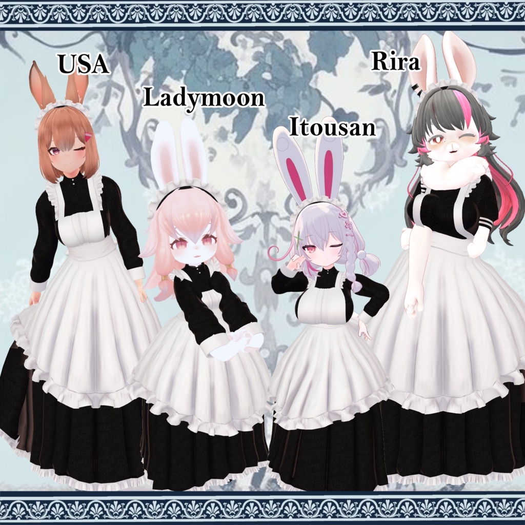 【219アバター対応】Classical Maid