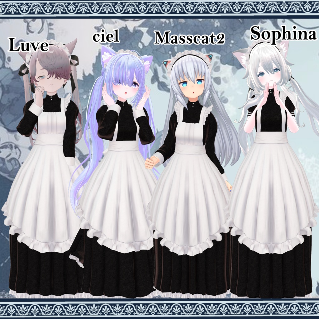 【219アバター対応】Classical Maid