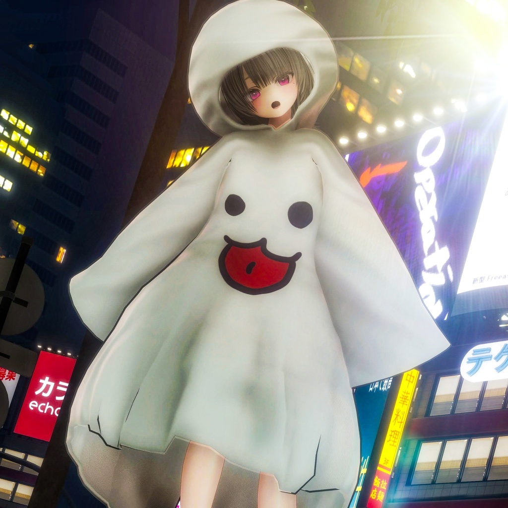 【226アバター対応】HAPPY GHOST【2024Halloween】