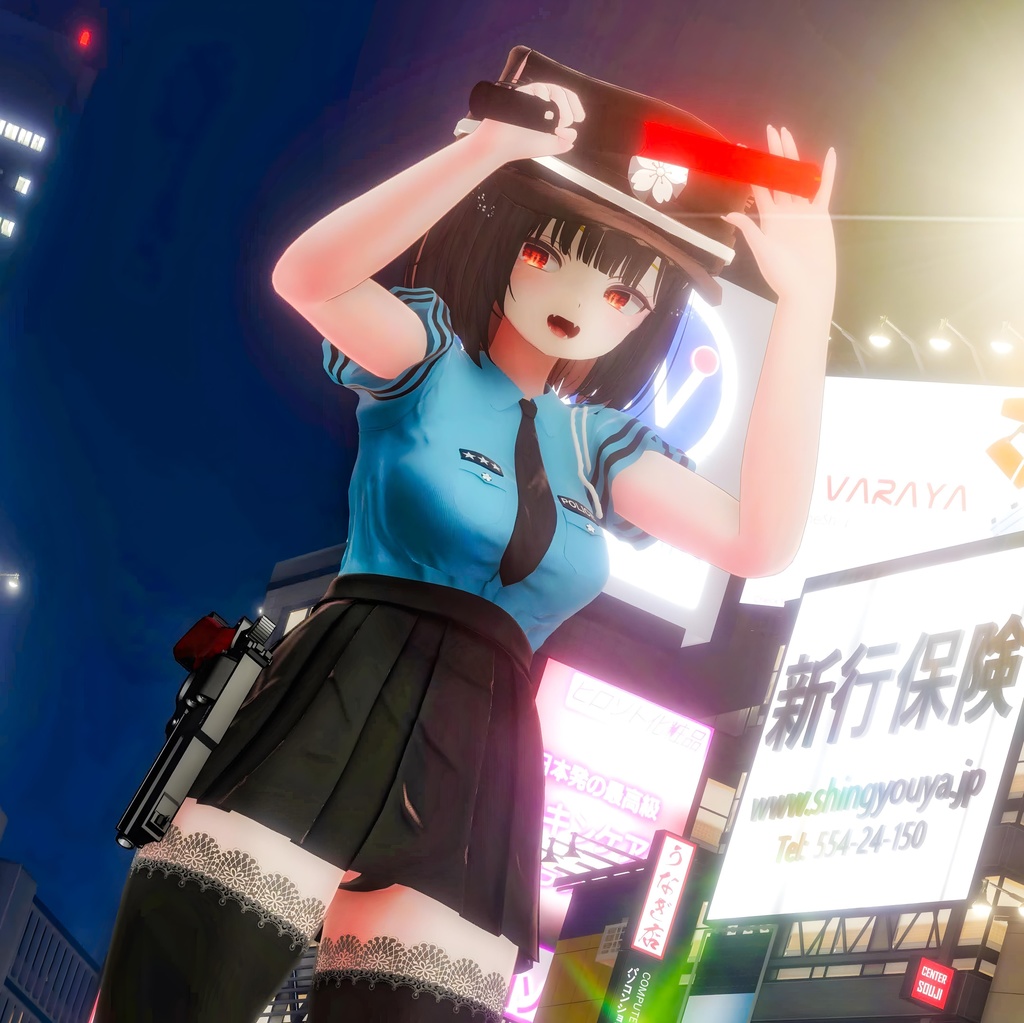 【70アバター対応】HAPPY POLICE【2024Halloween】