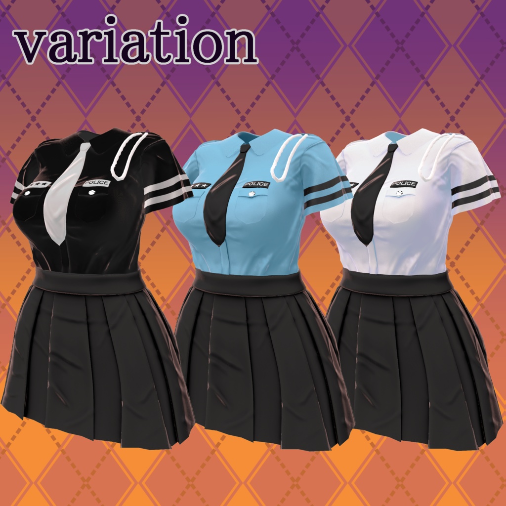 【70アバター対応】HAPPY POLICE【2024Halloween】