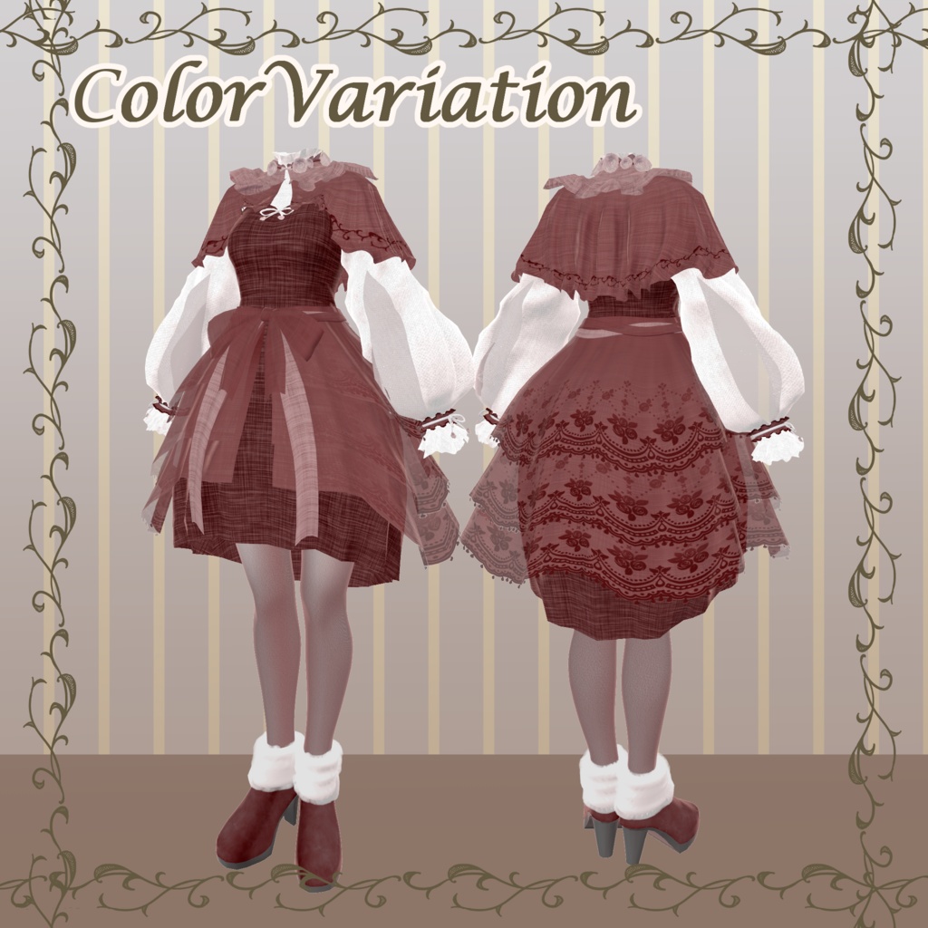 【88アバター対応】Velvet Rose