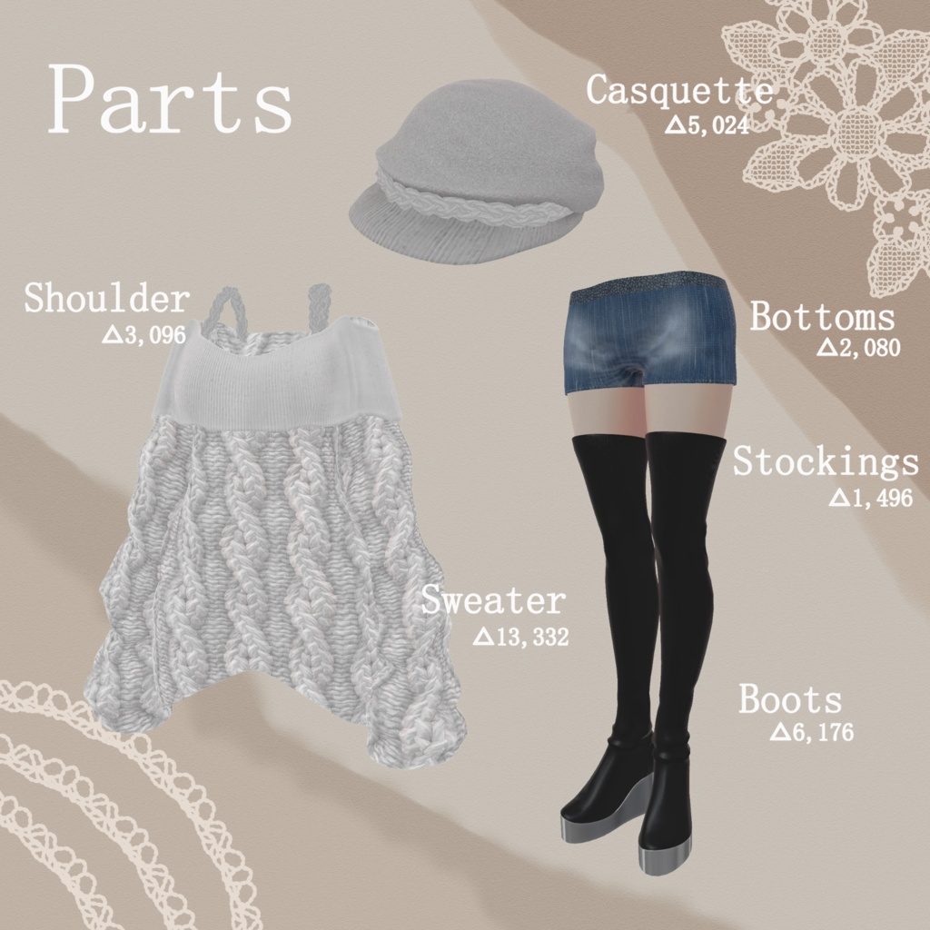 【87アバター対応】Lumina Grace