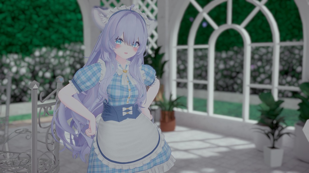 【74アバター対応】Pure Fleur Maid