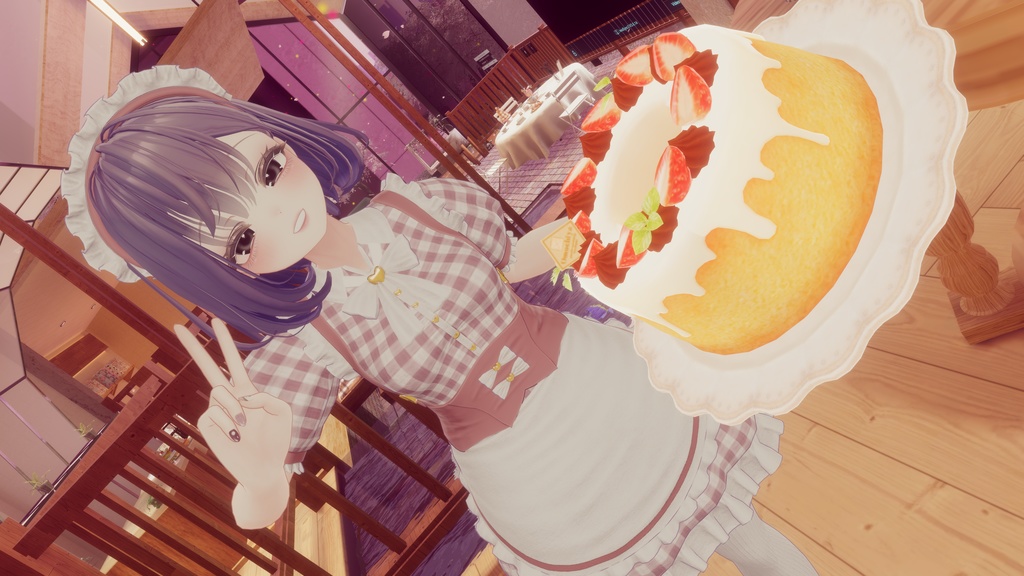 【74アバター対応】Pure Fleur Maid