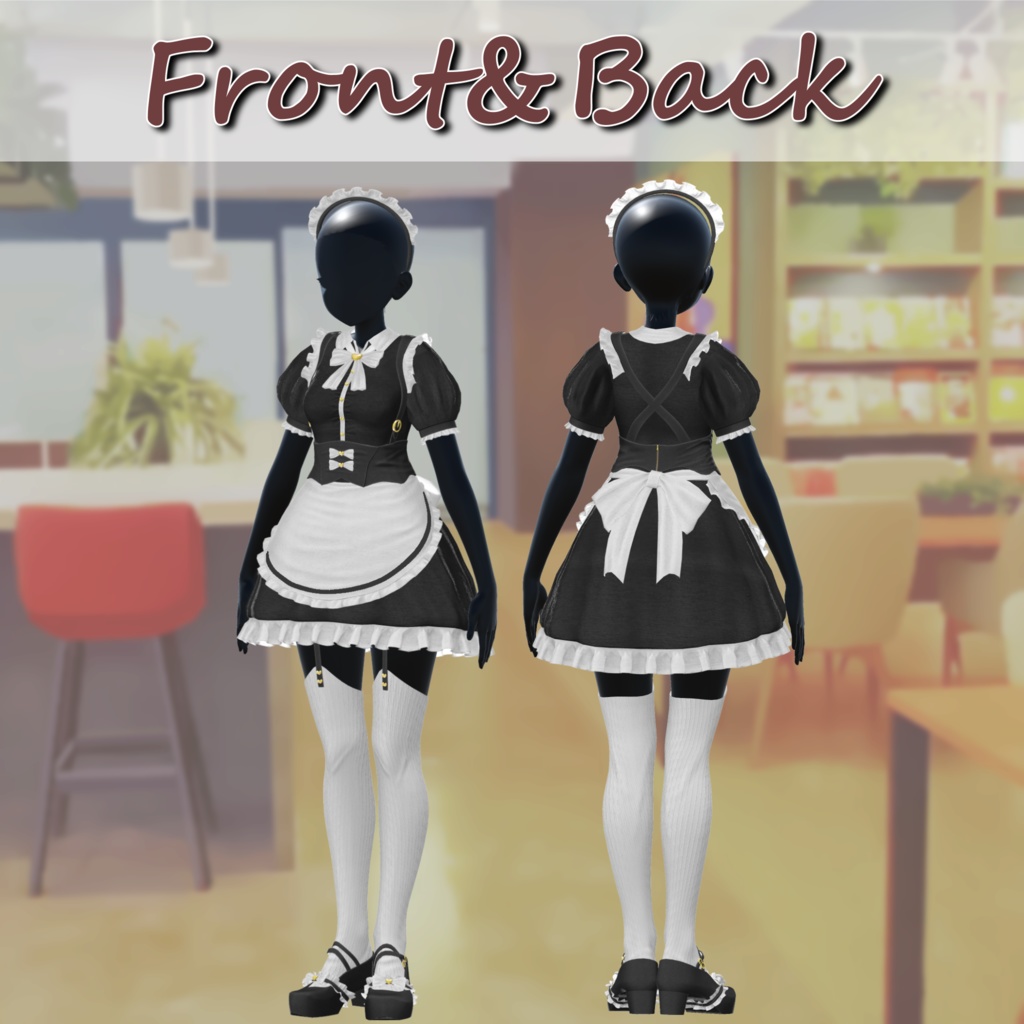 【74アバター対応】Pure Fleur Maid