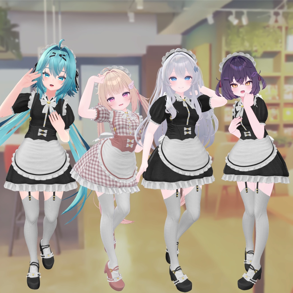 【74アバター対応】Pure Fleur Maid