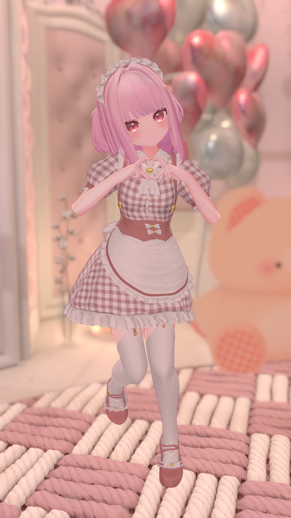 【74アバター対応】Pure Fleur Maid