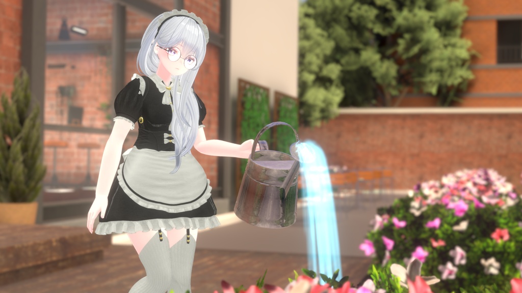 【74アバター対応】Pure Fleur Maid