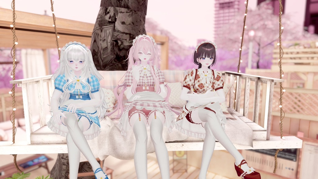 【74アバター対応】Pure Fleur Maid