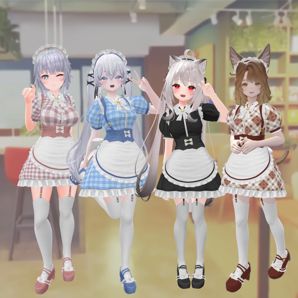 【74アバター対応】Pure Fleur Maid