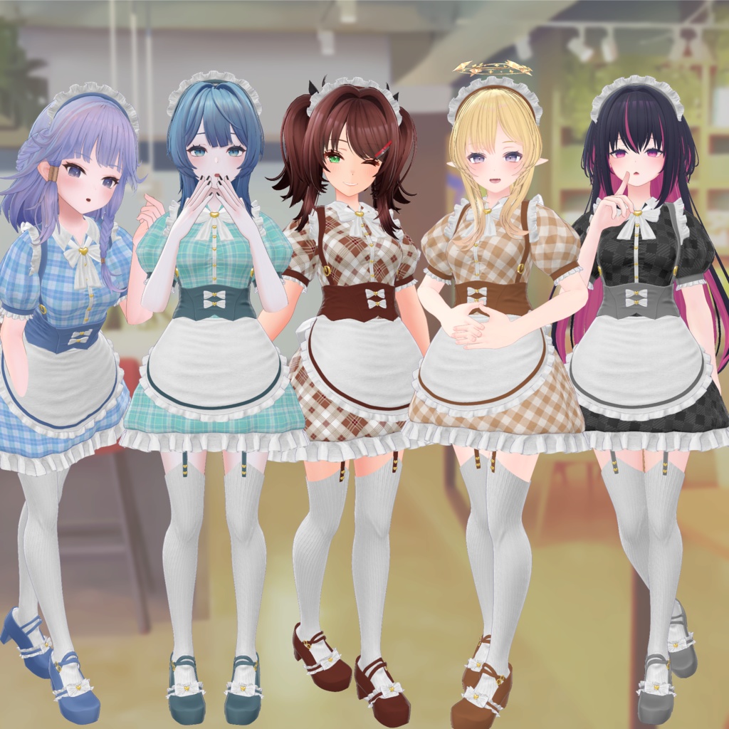 【74アバター対応】Pure Fleur Maid