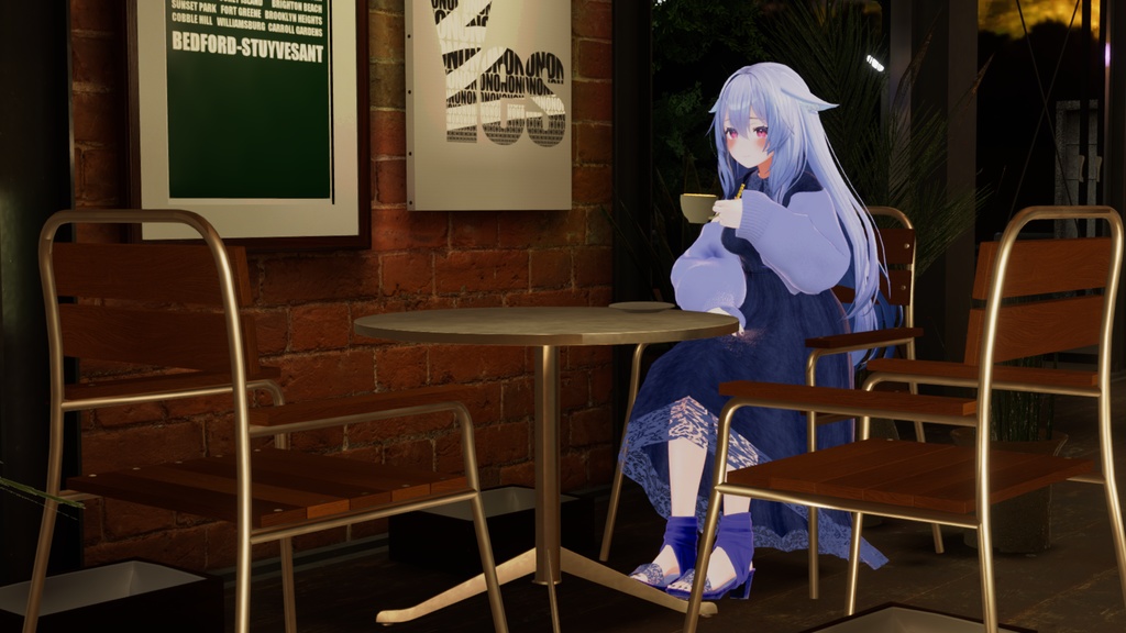 【120アバター対応】Misty Petal