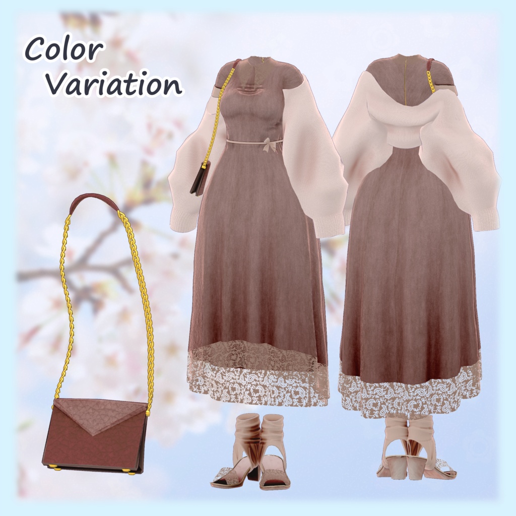 【120アバター対応】Misty Petal