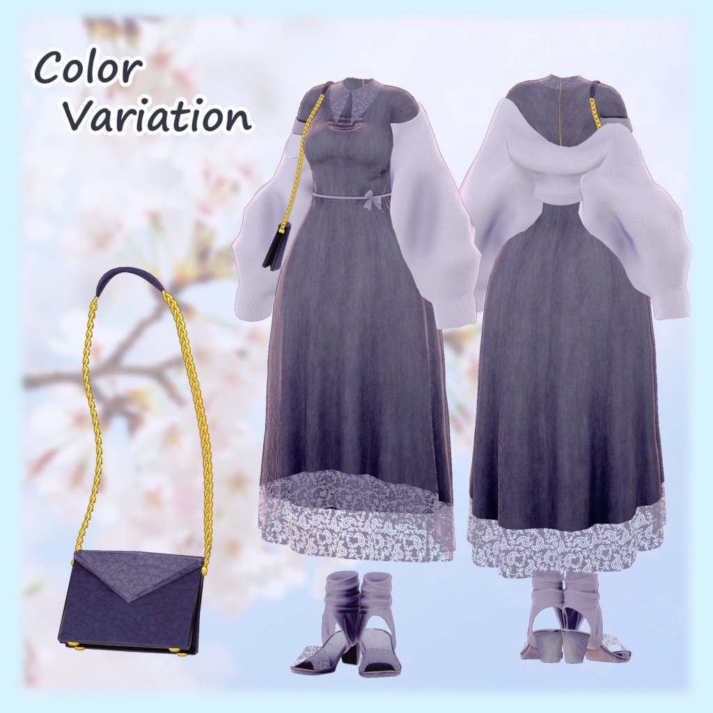 【120アバター対応】Misty Petal