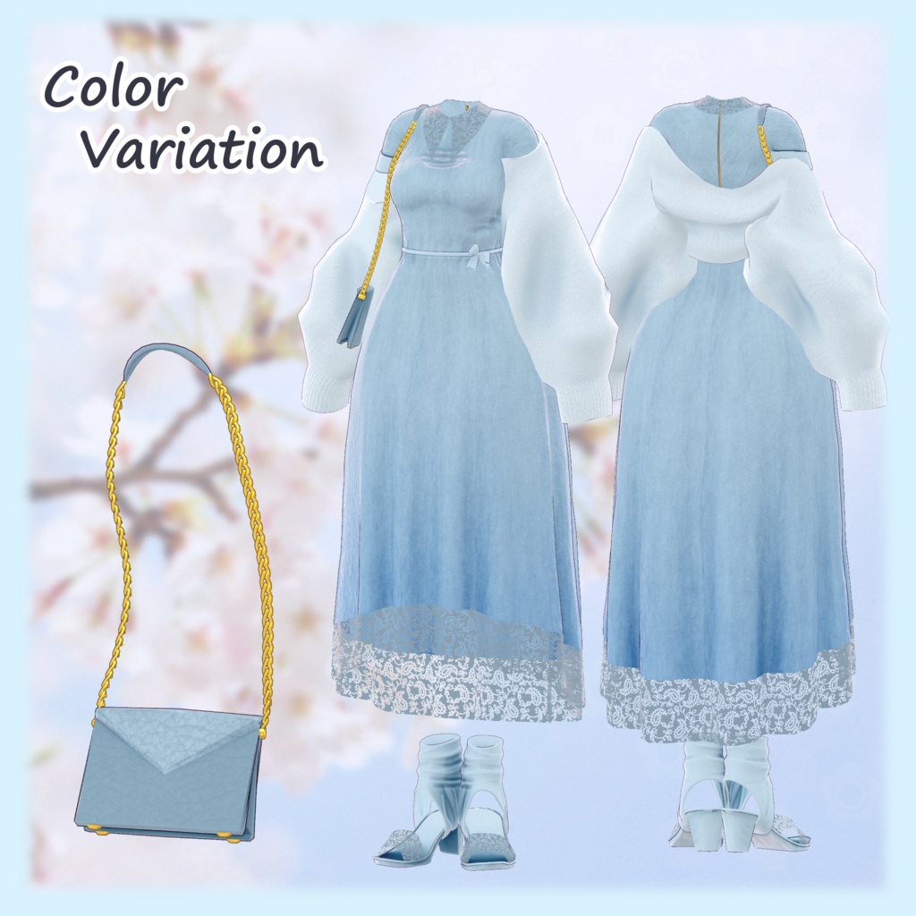 【120アバター対応】Misty Petal