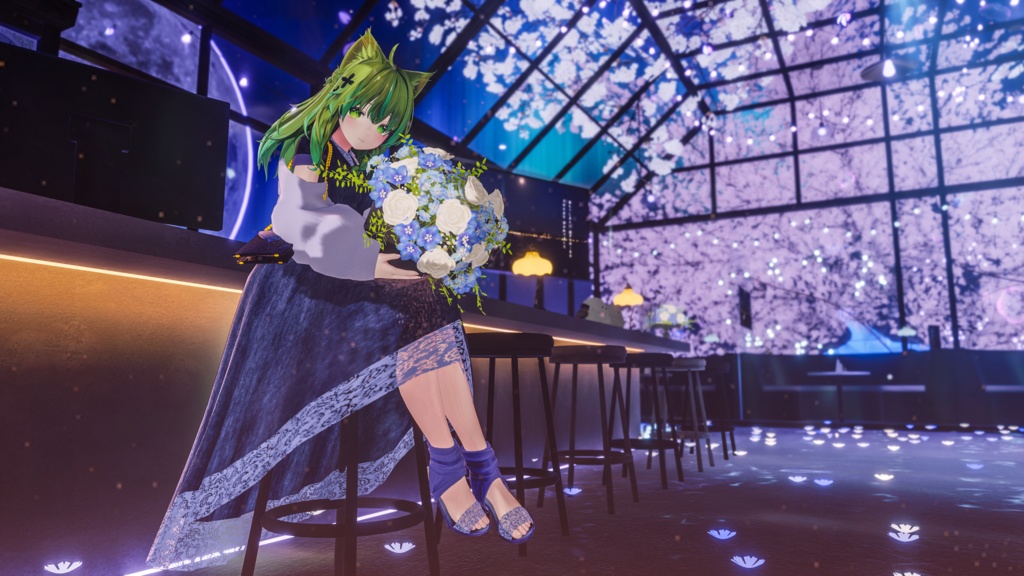 【120アバター対応】Misty Petal