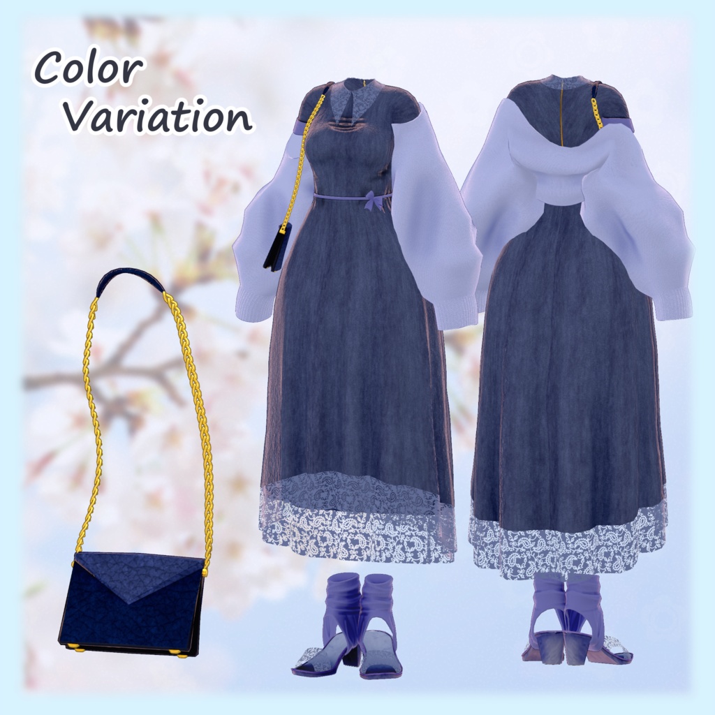 【120アバター対応】Misty Petal