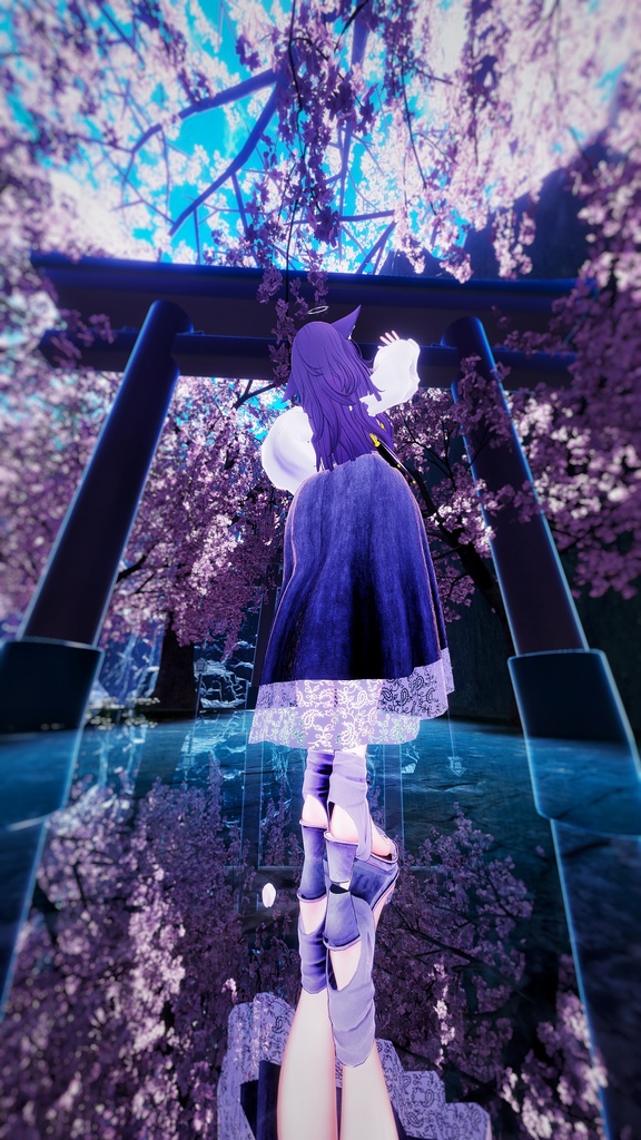 【120アバター対応】Misty Petal