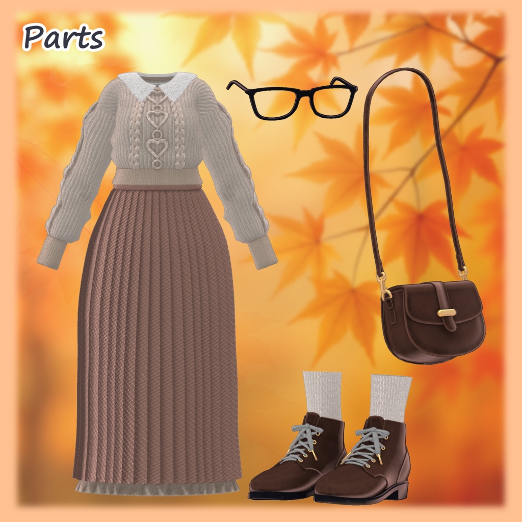 ☆販売前プレゼントキャンペーン中☆Cozy Maple【62アバター対応】