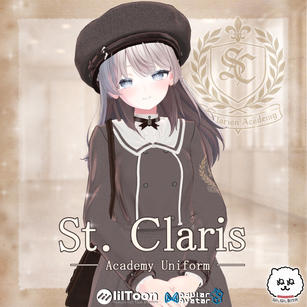📢販売セール📢【49アバター対応】St. Claris【St. Clarion Academy】