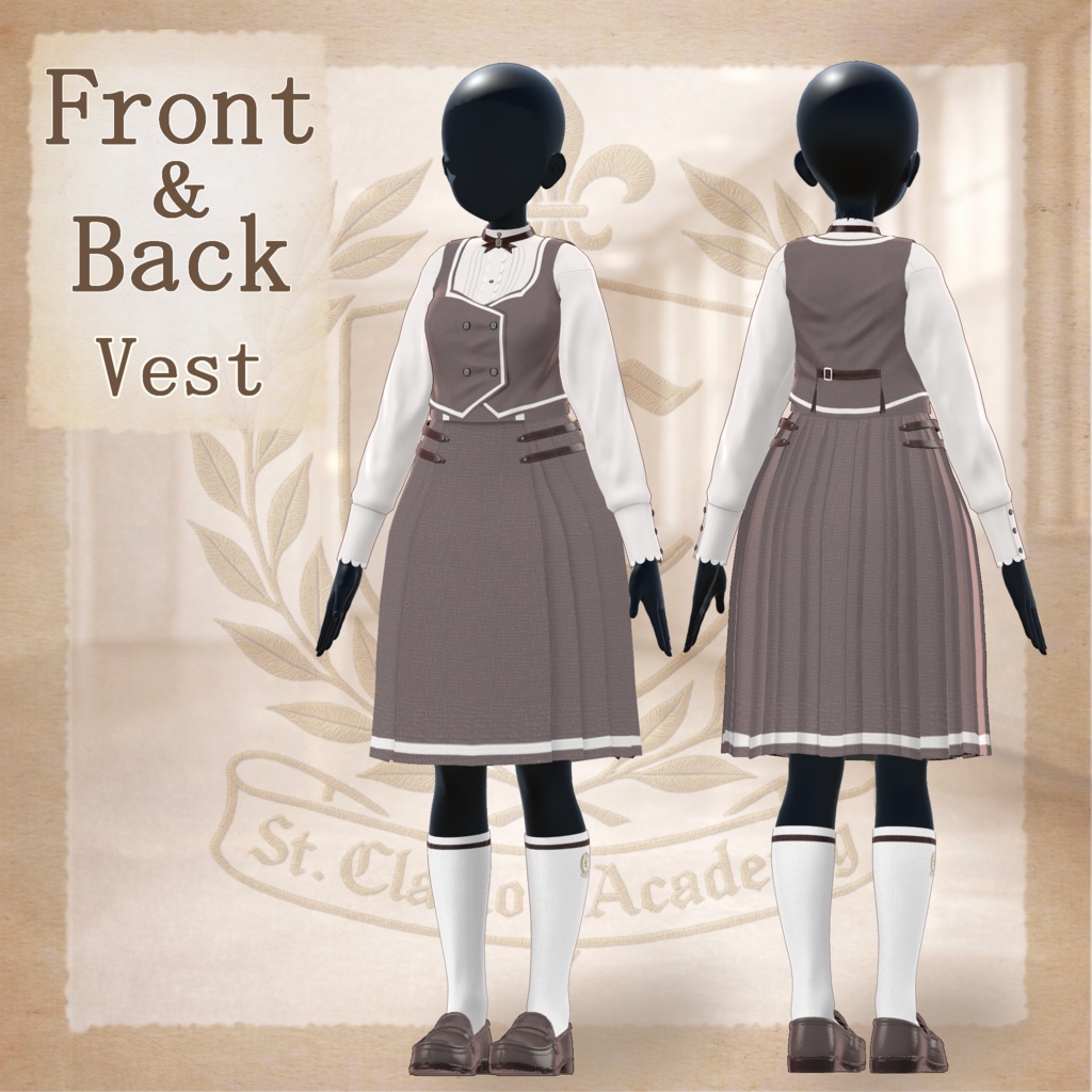 📢販売セール📢【49アバター対応】St. Claris【St. Clarion Academy】