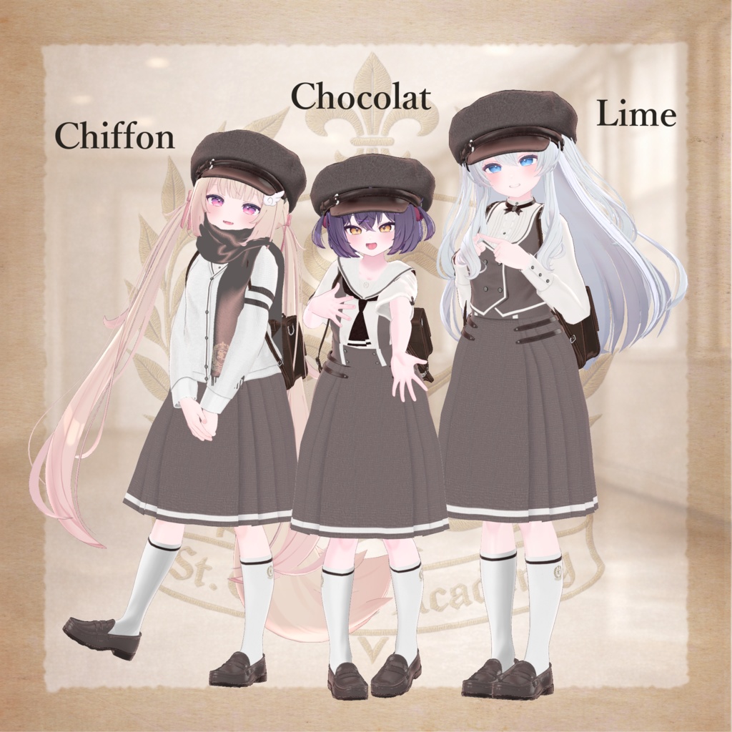 📢販売セール📢【49アバター対応】St. Claris【St. Clarion Academy】