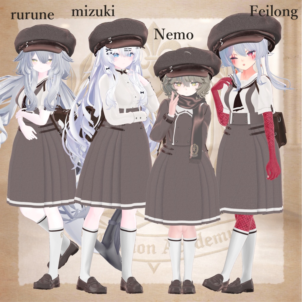 📢販売セール📢【49アバター対応】St. Claris【St. Clarion Academy】