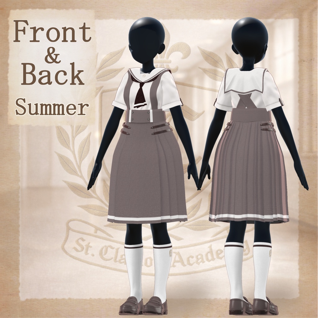 📢販売セール📢【49アバター対応】St. Claris【St. Clarion Academy】