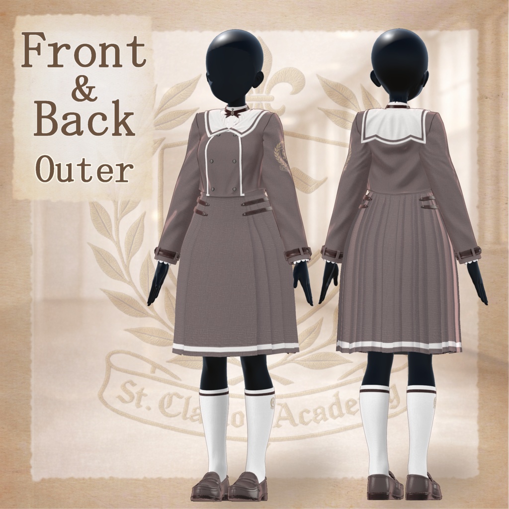 📢販売セール📢【49アバター対応】St. Claris【St. Clarion Academy】