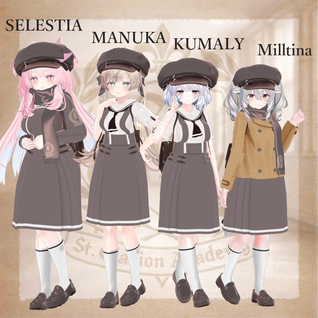 📢販売セール📢【49アバター対応】St. Claris【St. Clarion Academy】