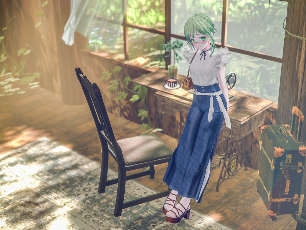 ☆販売セール☆Azure Veil【60アバター対応】