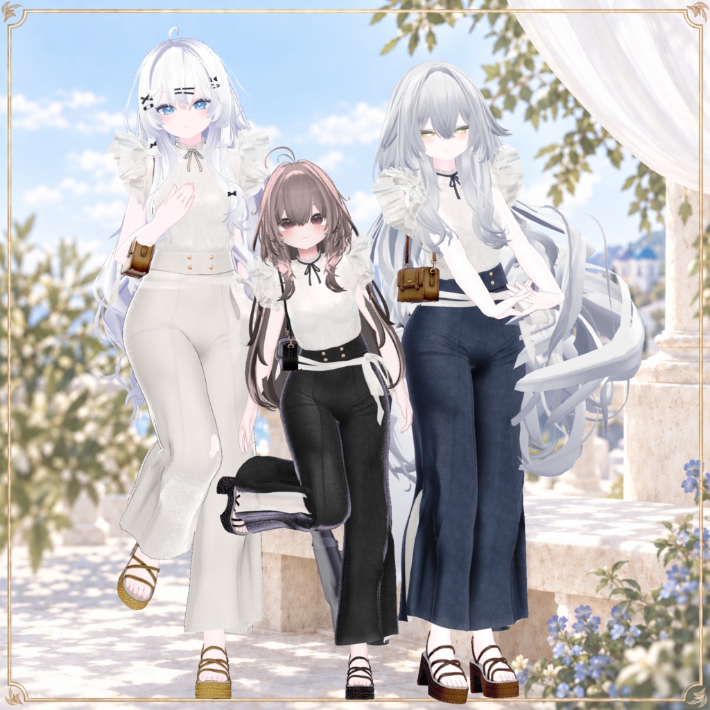 ☆販売セール☆Azure Veil【60アバター対応】