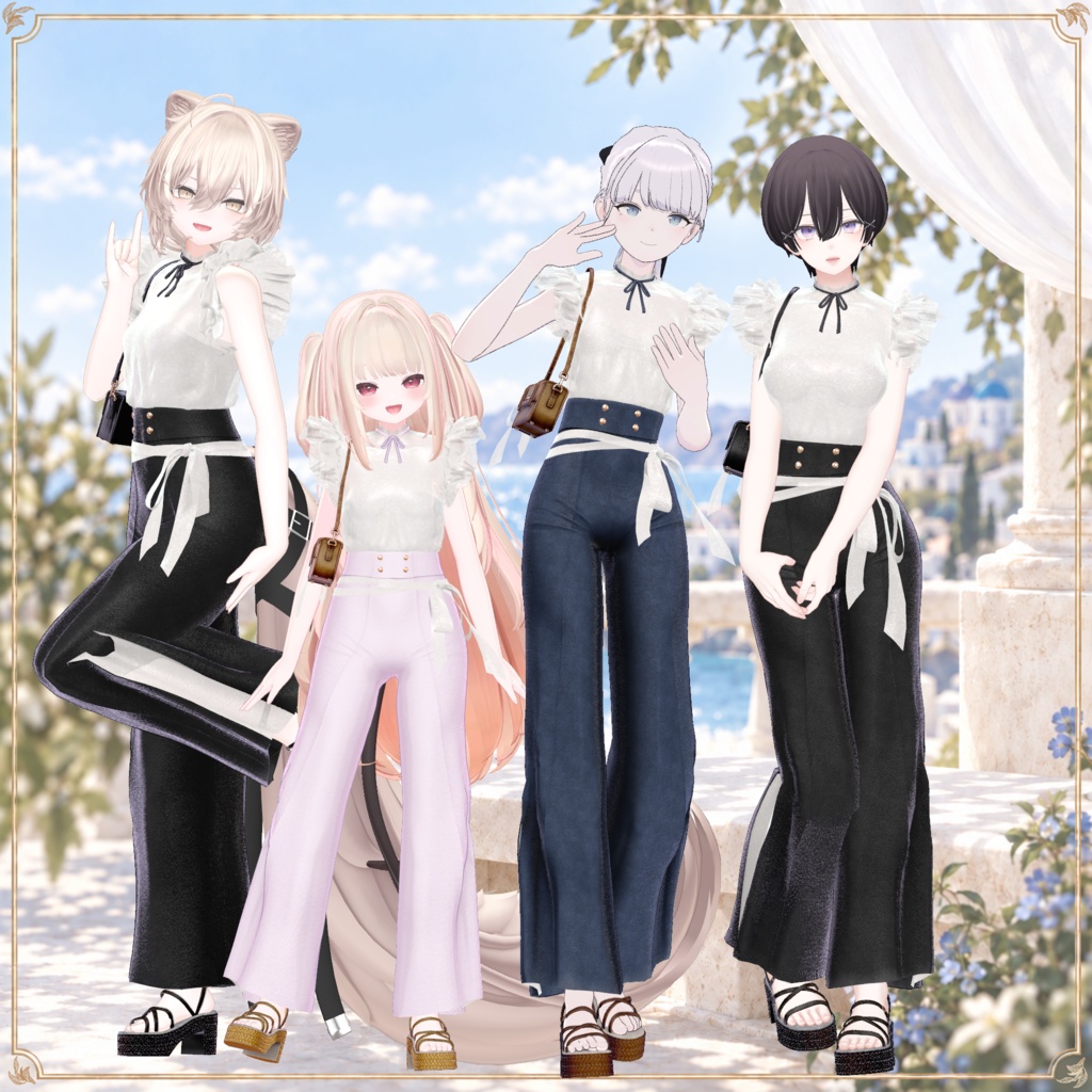 ☆販売セール☆Azure Veil【60アバター対応】