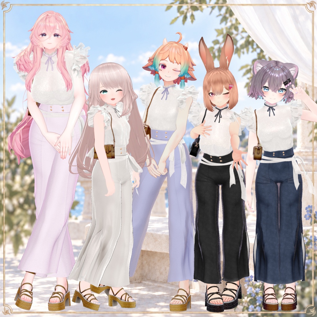 ☆販売セール☆Azure Veil【65アバター対応】