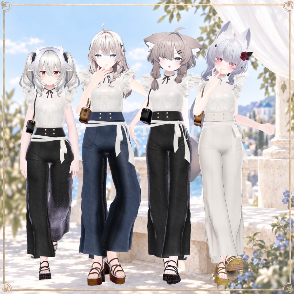 ☆販売セール☆Azure Veil【60アバター対応】