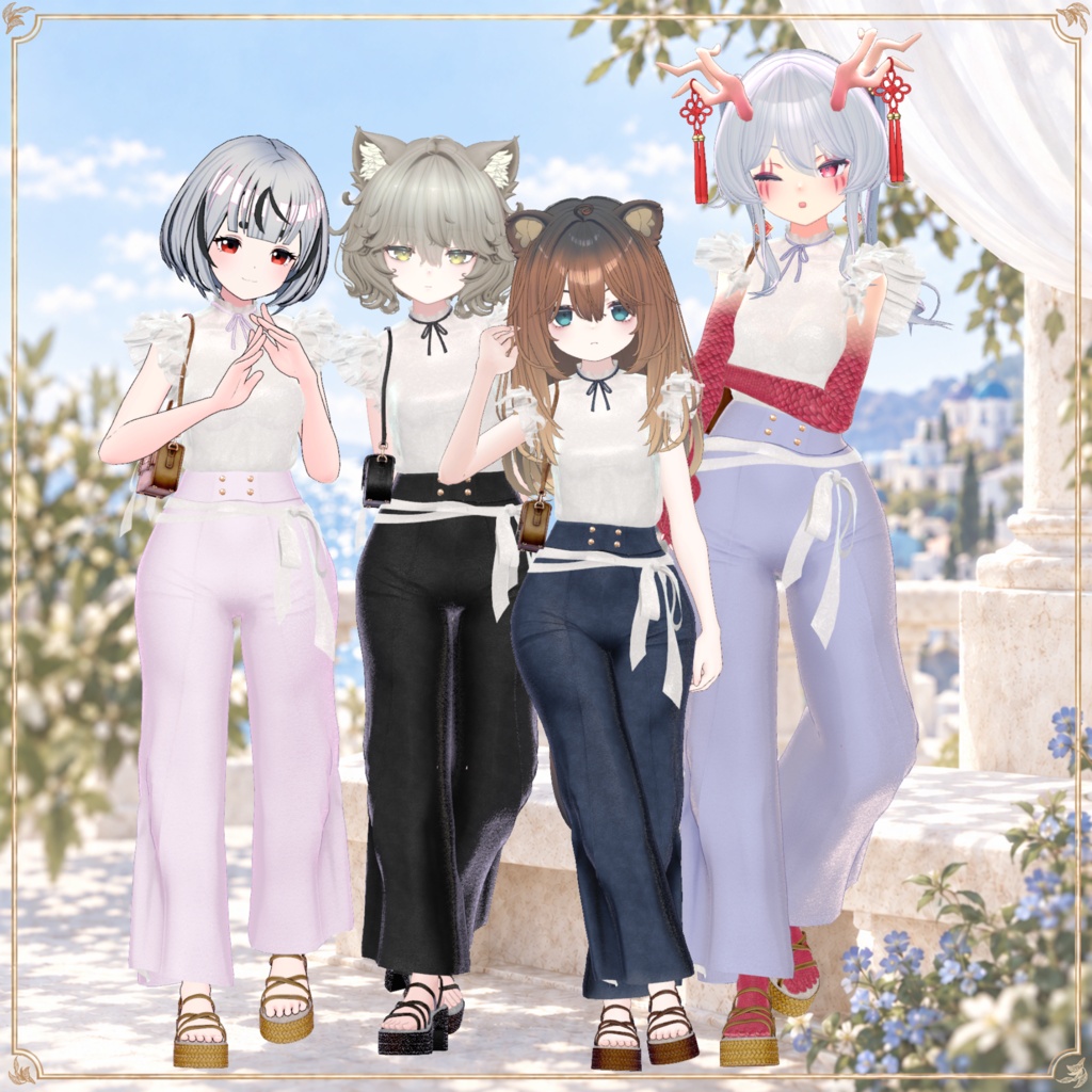 ☆販売セール☆Azure Veil【60アバター対応】