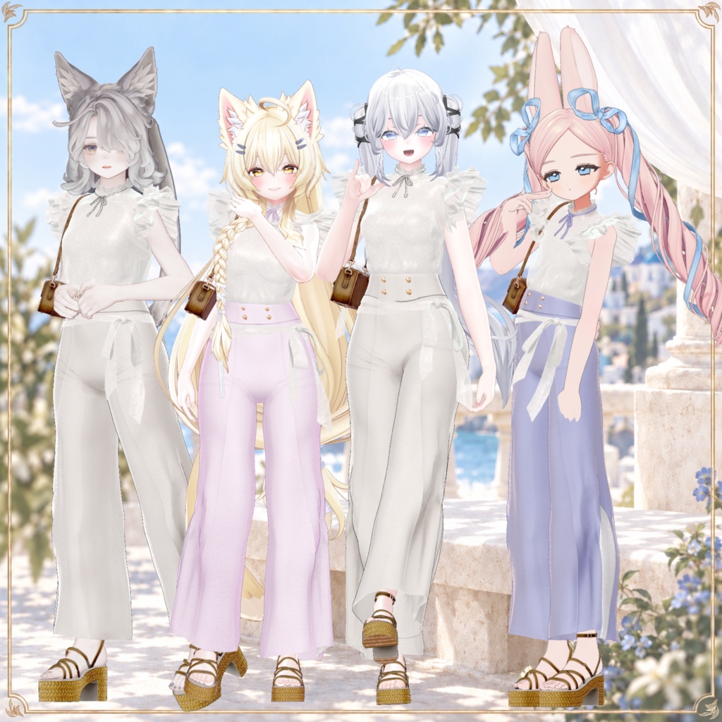 ☆販売セール☆Azure Veil【60アバター対応】