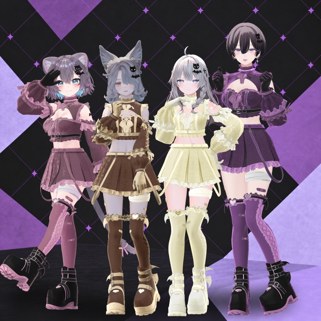 ☆販売セール☆Sinful Amethyst【68アバター対応】
