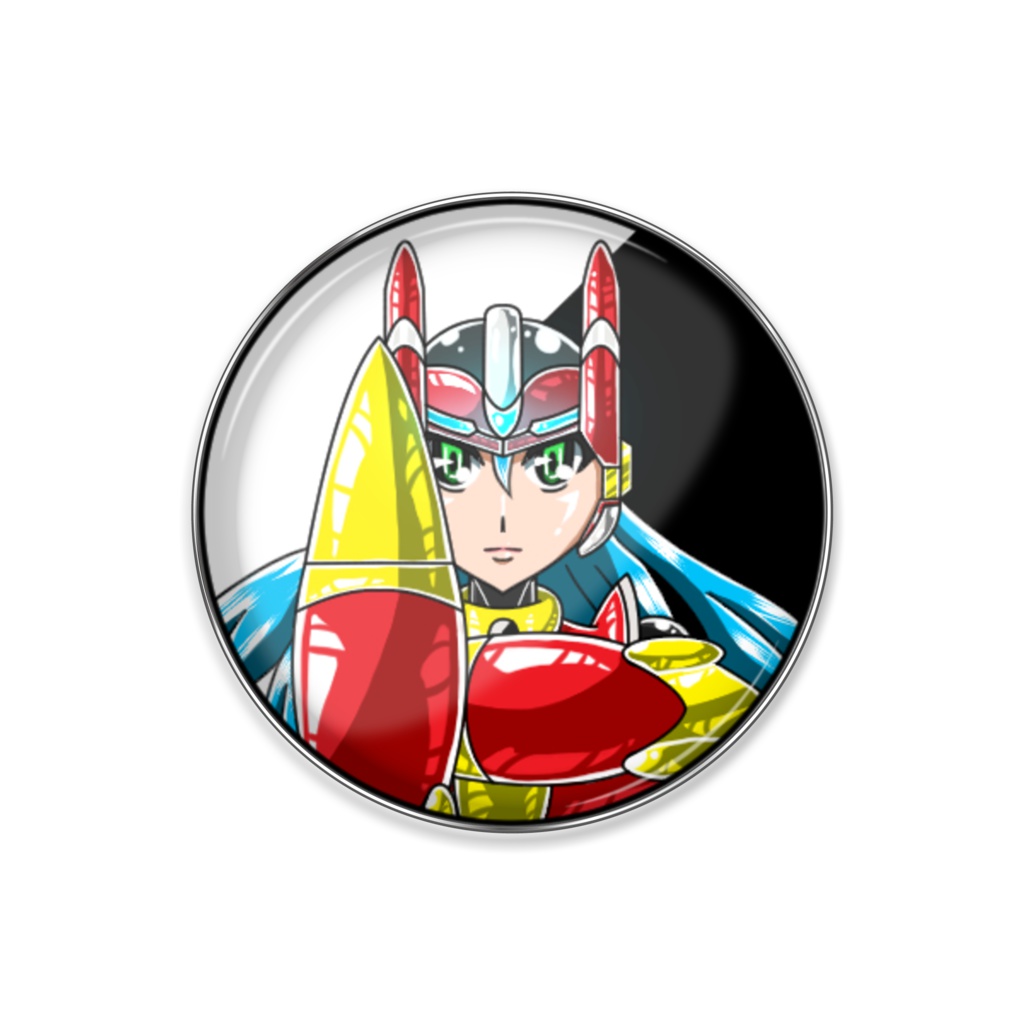 オリジナル神姫シルヴィー ピンバッジ