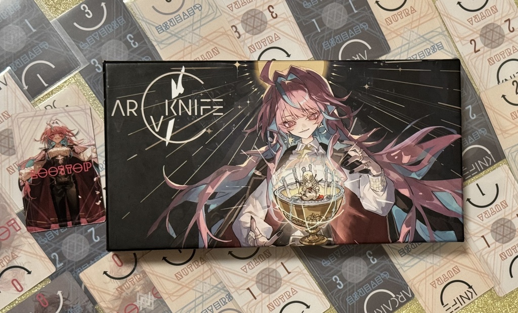 ARCAKNIFE-アルカナナイフ-アクリルスタンド付き