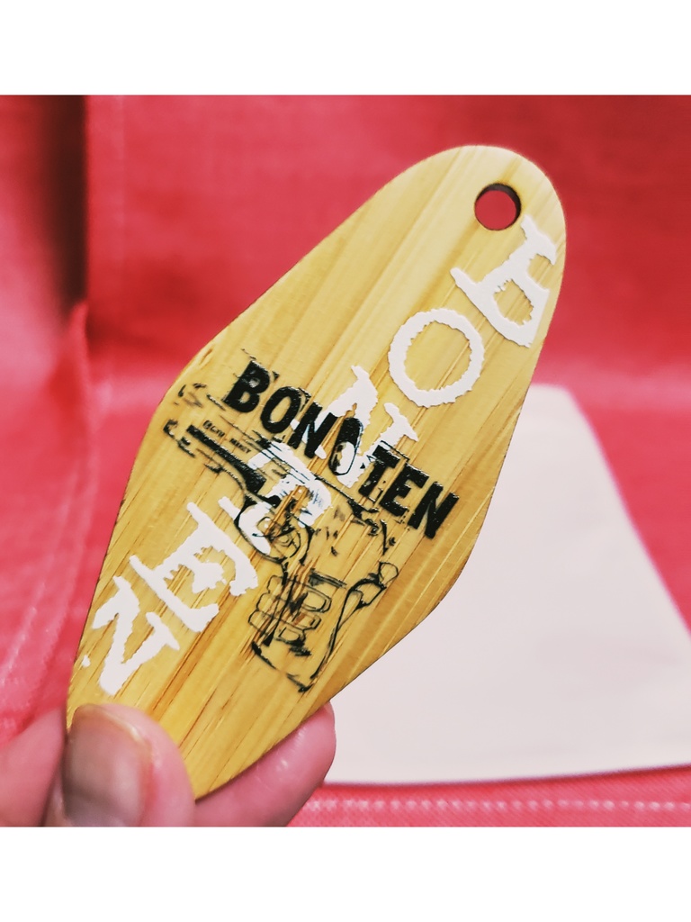 梵天イメージデザインウッドキー&ステッカーセット